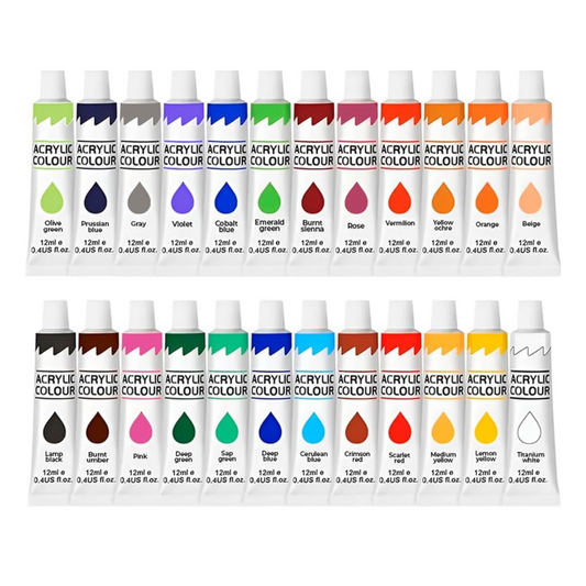Set de Pinturas Extra 24 colores - Expande tu creatividad con más colores